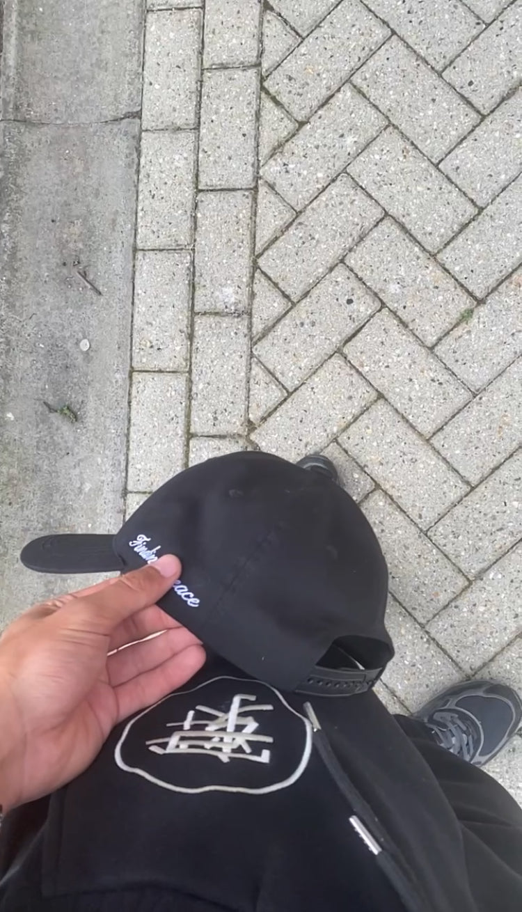 'FP' Black cap