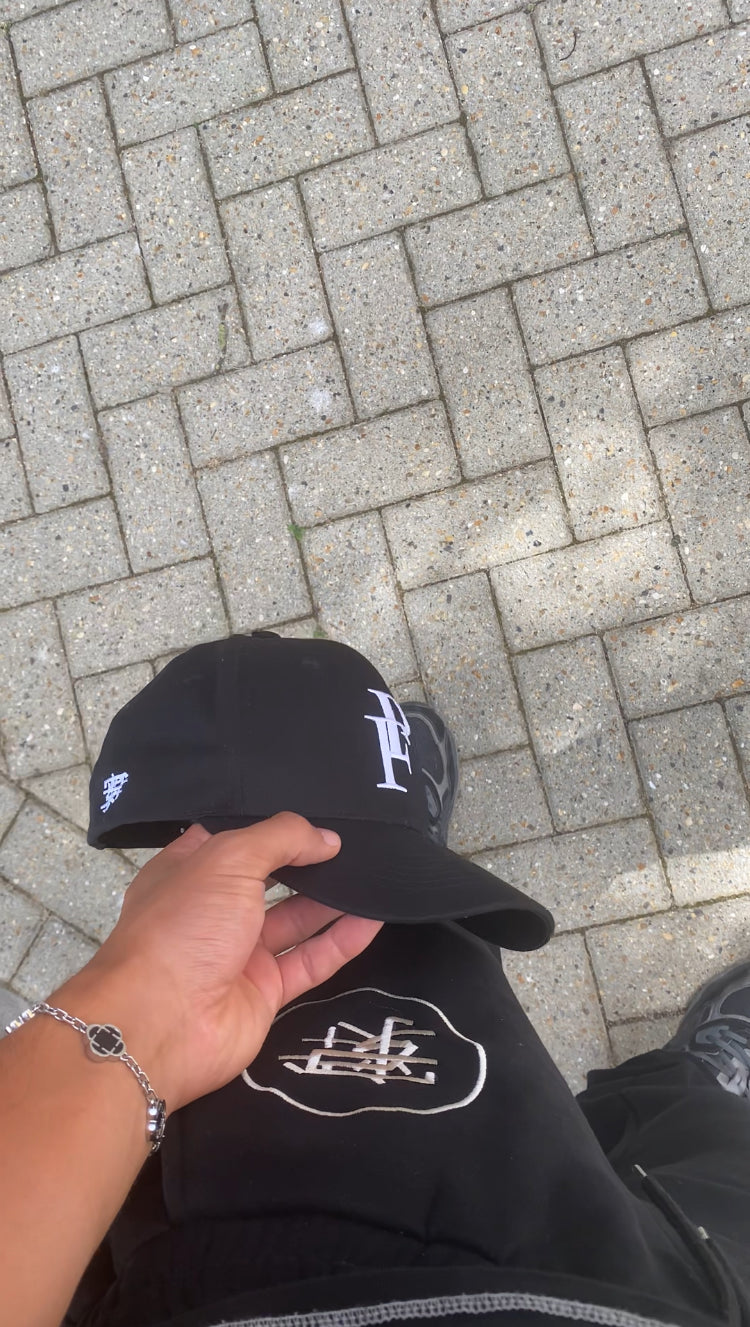 'FP' Black cap
