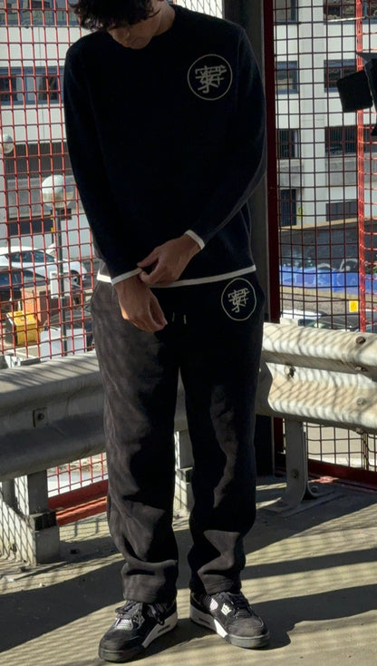 'Trust the Process' Black tracksuit