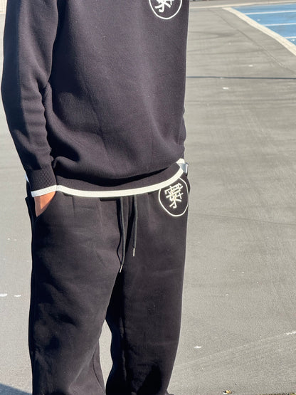 'Trust the Process' Black tracksuit