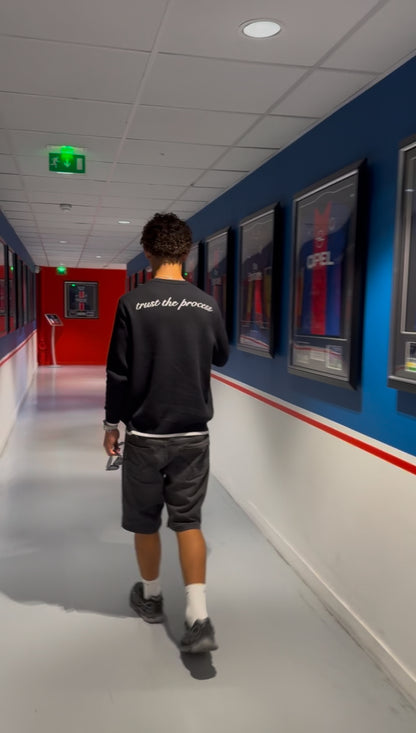 'Trust the Process' Black jumper